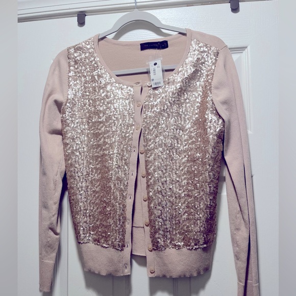 Brand New THE LIMITED Sequin Cardigan (XS) - Picture 1 of 6